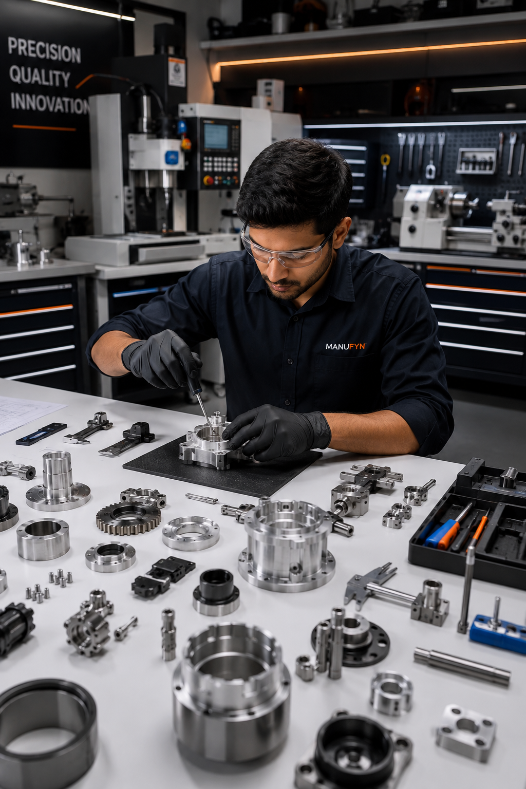 precision CNC machining for aerospace prototype components
