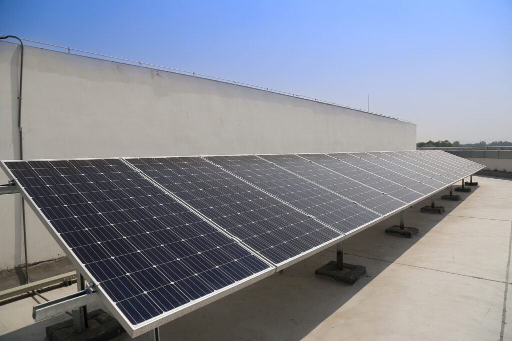 solar panels for warehouse roof