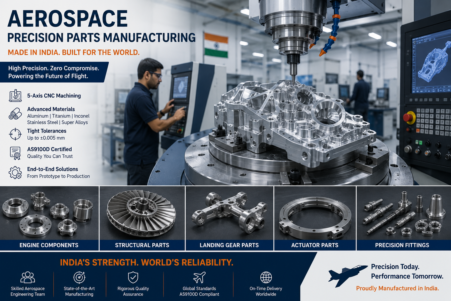 Aerospace Precision Manufacturing in India