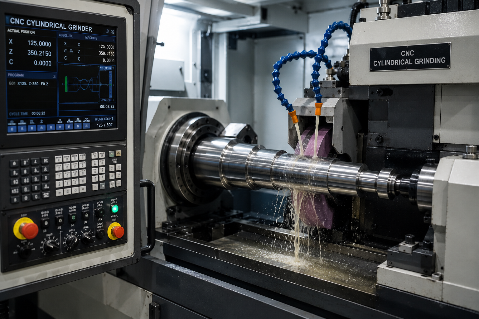 CNC Cylindrical Grinding