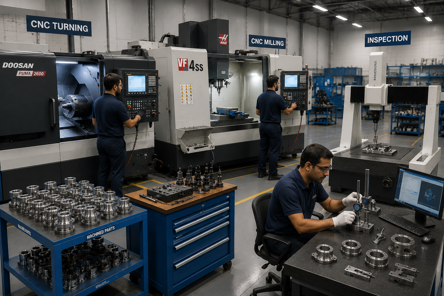 CNC Machining Supplier USA Precision CNC Milling and Turning Services