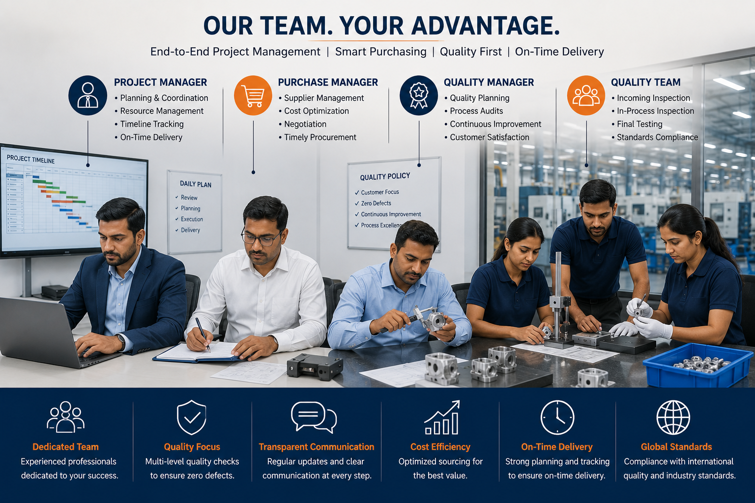 Manufyn Project Management Team