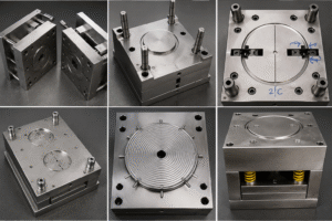 Precision injection molding tools manufactured for custom plastic component production