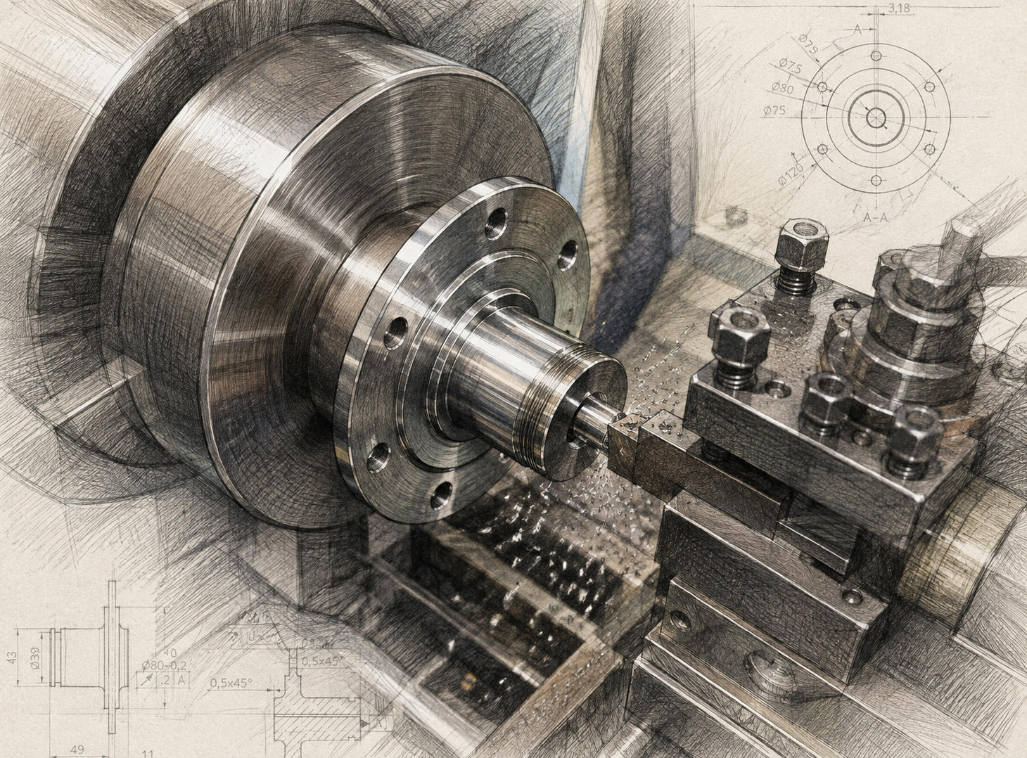 Rapid CNC Turning Prototype