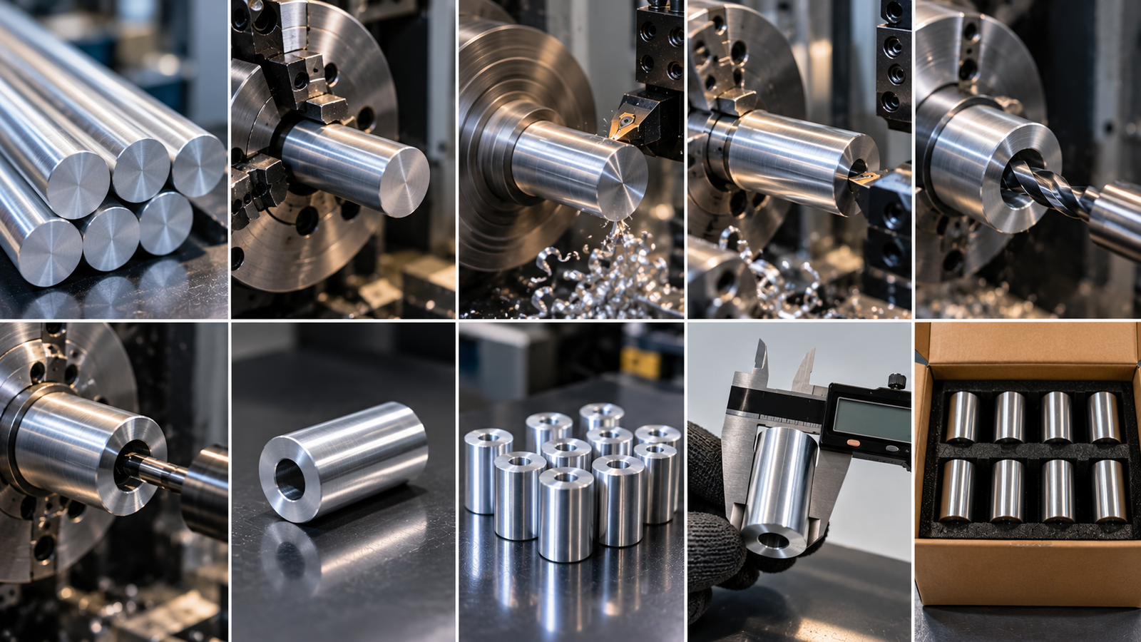 AD-102 Aluminium 1060 spacer manufactured by Manufyn for a global robotics manufacturer